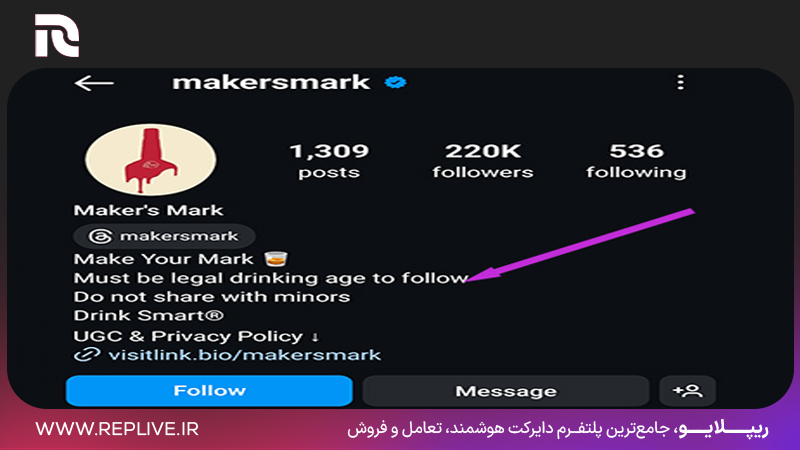 قوانین پیج اینستا